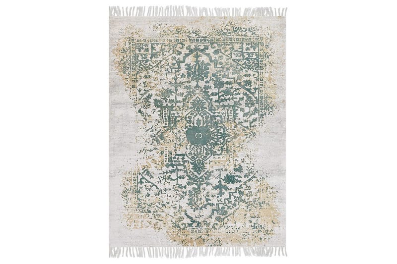 Matta Boyali - Beige, Grön, 160x230 cm - Textil & mattor - Mattor - Modern matta - Viskosmatta & konstsilkesmatta