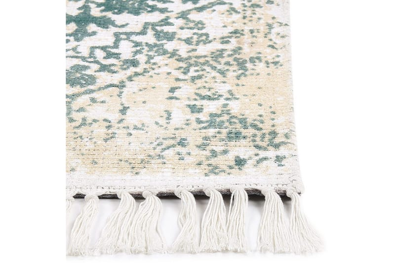Matta Boyali - Beige, Grön, 160x230 cm - Textil & mattor - Mattor - Modern matta - Viskosmatta & konstsilkesmatta
