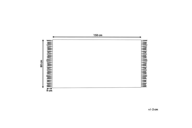 Matta Boyali - Beige, Grön, 80x150 cm - Textil & mattor - Mattor - Modern matta - Viskosmatta & konstsilkesmatta