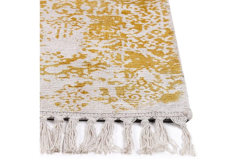 Matta Boyali - Beige, gul, 140x200 cm - Textil & mattor - Mattor - Modern matta - Viskosmatta & konstsilkesmatta