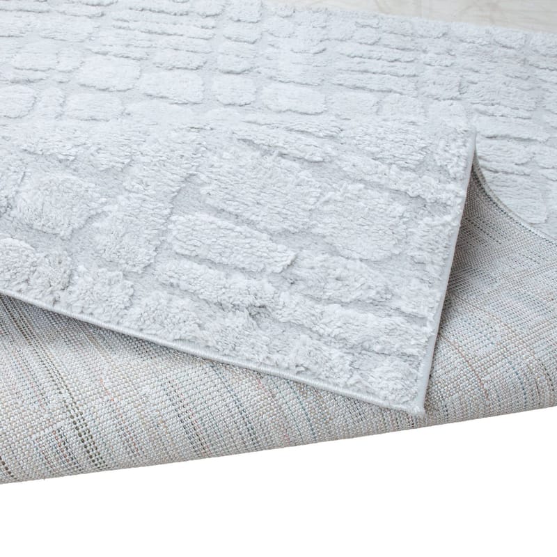 Matta Corvi 120x120 cm - Grå - Textil & mattor - Mattor - Modern matta - Wiltonmattor