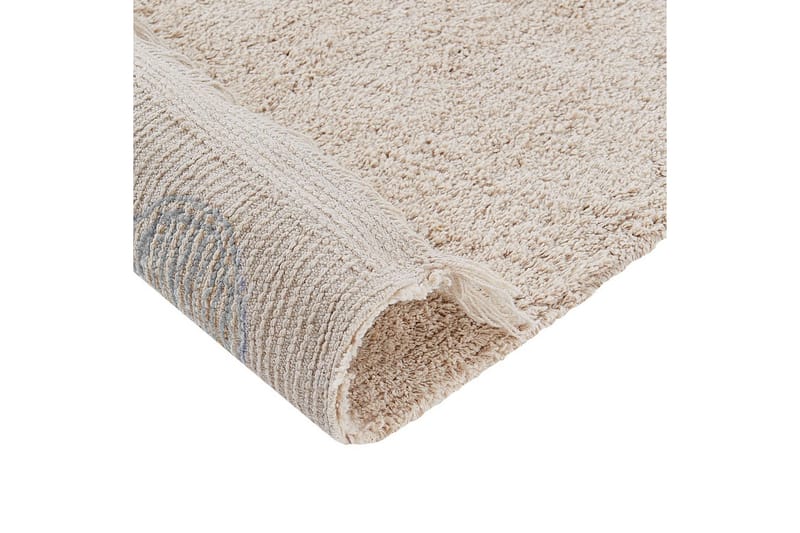 Matta Dardere - Beige, grå - Textil & mattor - Mattor - Modern matta - Bomullsmatta