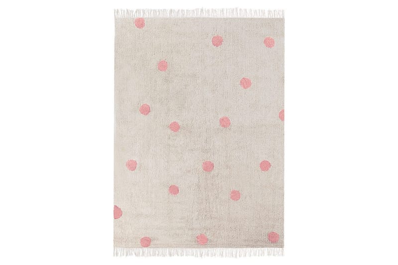 Matta Dardere - Beige, Rosa - Textil & mattor - Mattor - Modern matta - Bomullsmatta