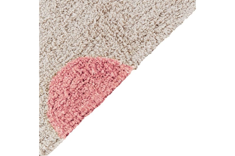 Matta Dardere - Beige, Rosa - Textil & mattor - Mattor - Modern matta - Bomullsmatta
