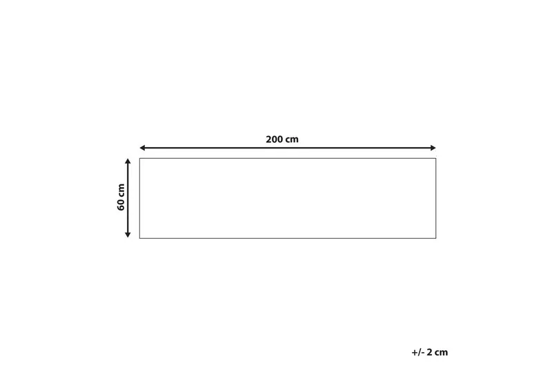 Matta Gediz - 60x200 cm - Textil & mattor - Mattor - Modern matta - Wiltonmattor