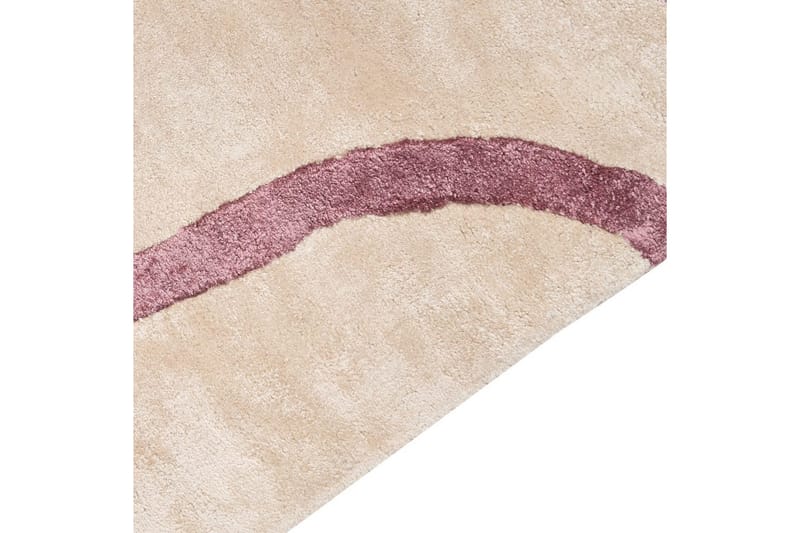 Matta Kappar - Beige, Rosa - Textil & mattor - Mattor - Modern matta - Viskosmatta & konstsilkesmatta
