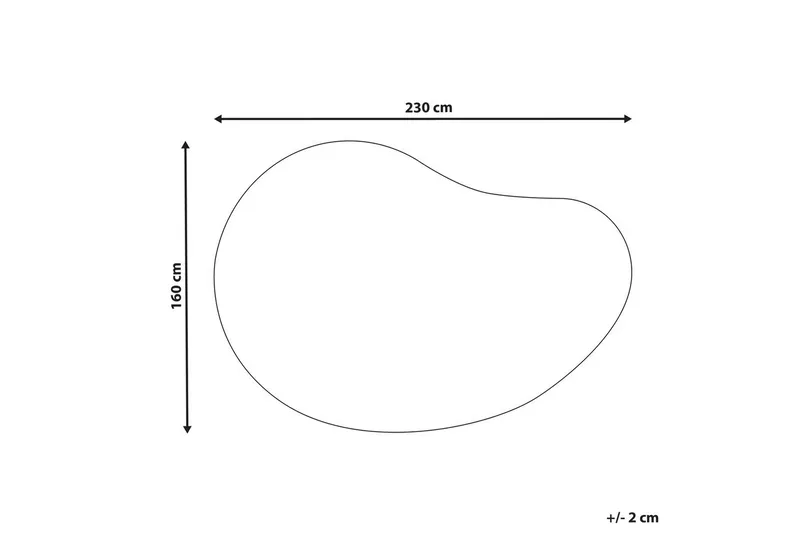 Matta Masso - Beige - Textil & mattor - Mattor - Modern matta - Viskosmatta & konstsilkesmatta