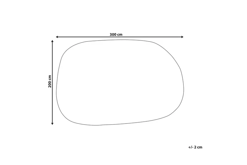 Matta Mitha - Vit - Textil & mattor - Mattor - Modern matta - Viskosmatta & konstsilkesmatta