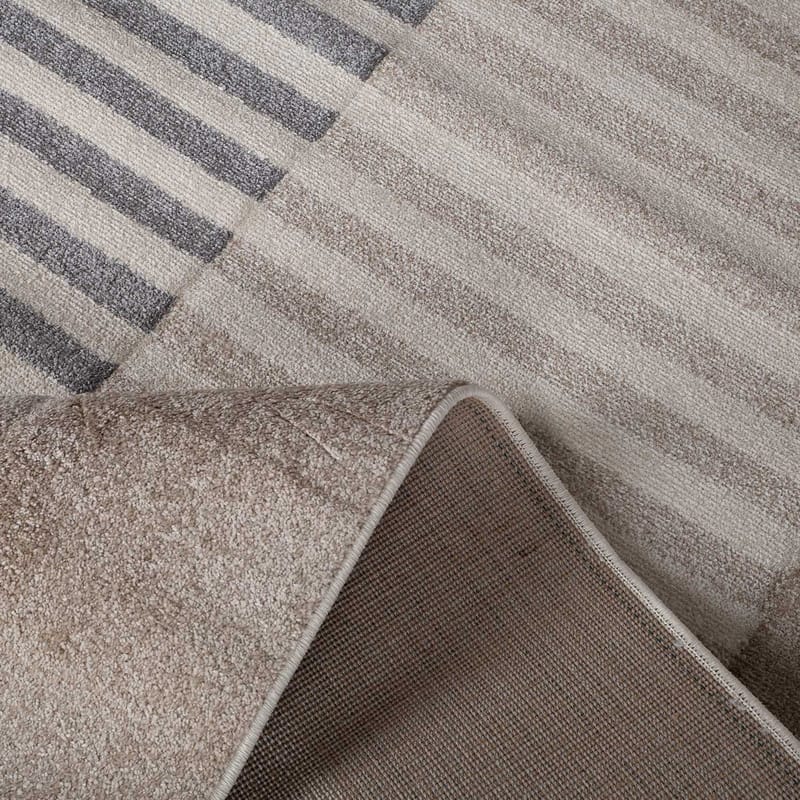 Matta Navon Carved 133x190 cm - Grå/Beige - Textil & mattor - Mattor - Modern matta - Wiltonmattor