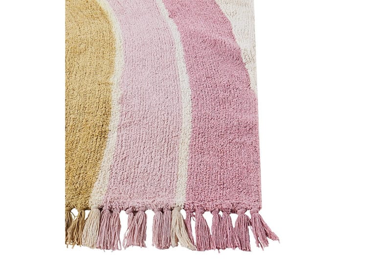 Matta Tatarli - Beige, flerfärgad - Textil & mattor - Mattor - Modern matta - Bomullsmatta