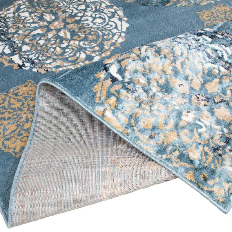 Matta Velon 160x230 cm - Blå - Textil & mattor - Mattor - Modern matta - Wiltonmattor