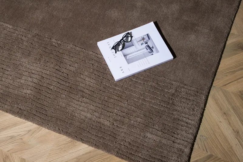 Matteo Ullmatta 250x350 cm Rektangulär - Brun - Textil & mattor - Mattor - Modern matta - Ullmatta
