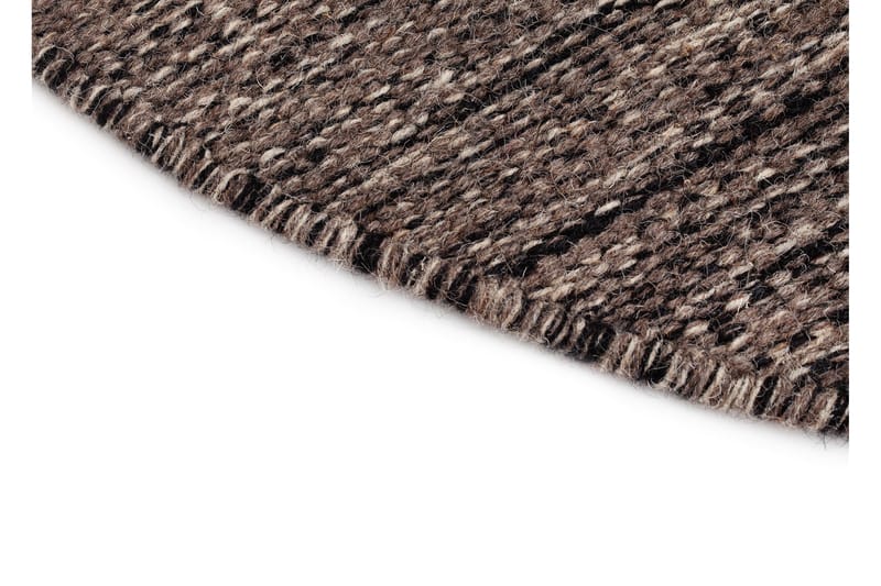 Birka Ullmatta Rund 240 cm - Antracit - Textil & mattor - Mattor - Modern matta - Ullmatta