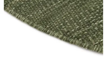 Birka Ullmatta Rund 240 cm - Grön - Textil & mattor - Mattor - Modern matta - Ullmatta