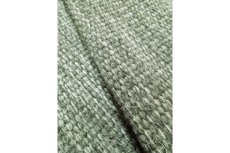 Birka Ullmatta Rund 240 cm - Grön - Textil & mattor - Mattor - Modern matta - Ullmatta