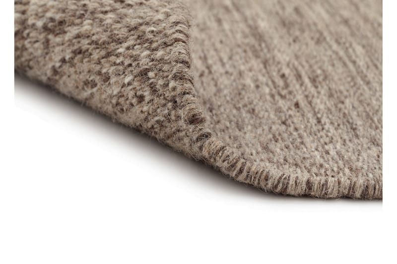 Birka Ullmatta Rund 240 cm - Linne - Textil & mattor - Mattor - Modern matta - Ullmatta