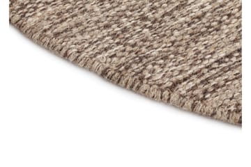 Birka Ullmatta Rund 240 cm - Linne - Textil & mattor - Mattor - Modern matta - Ullmatta