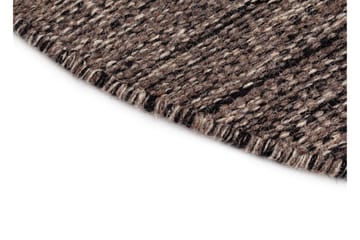 Birka Ullmatta Rund 300 cm - Antracit - Textil & mattor - Mattor - Modern matta - Ullmatta
