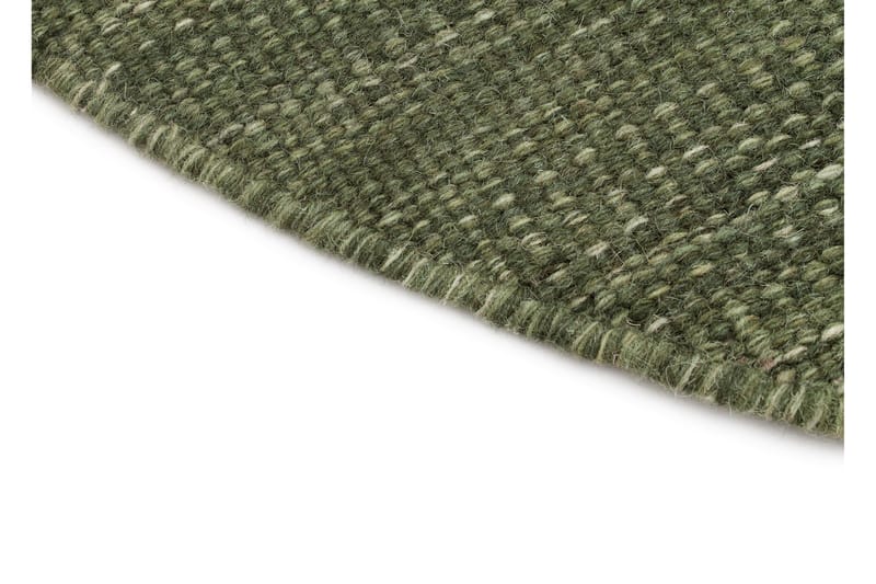 Birka Ullmatta Rund 300 cm - Grön - Textil & mattor - Mattor - Modern matta - Ullmatta