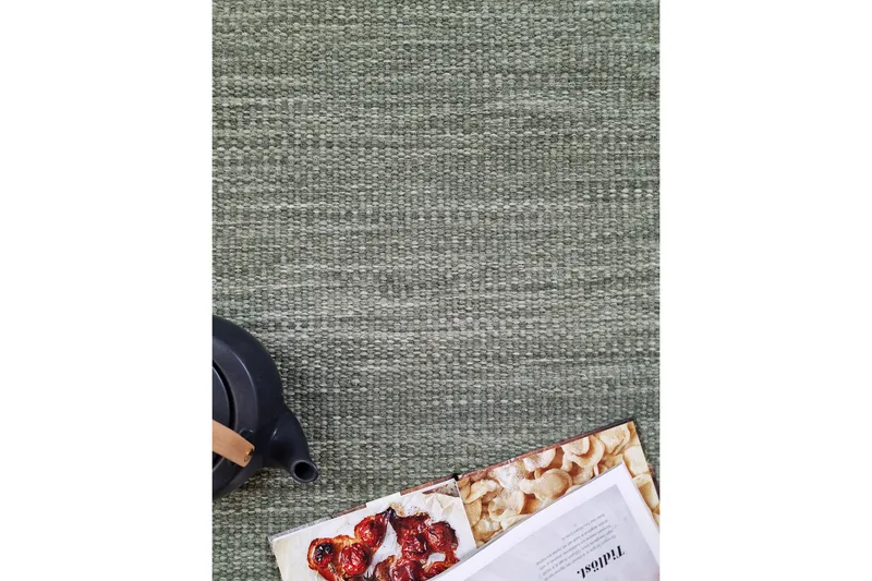 Birka Ullmatta Rund 300 cm - Grön - Textil & mattor - Mattor - Modern matta - Ullmatta