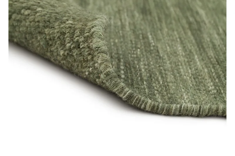 Birka Ullmatta Rund 300 cm - Grön - Textil & mattor - Mattor - Modern matta - Ullmatta