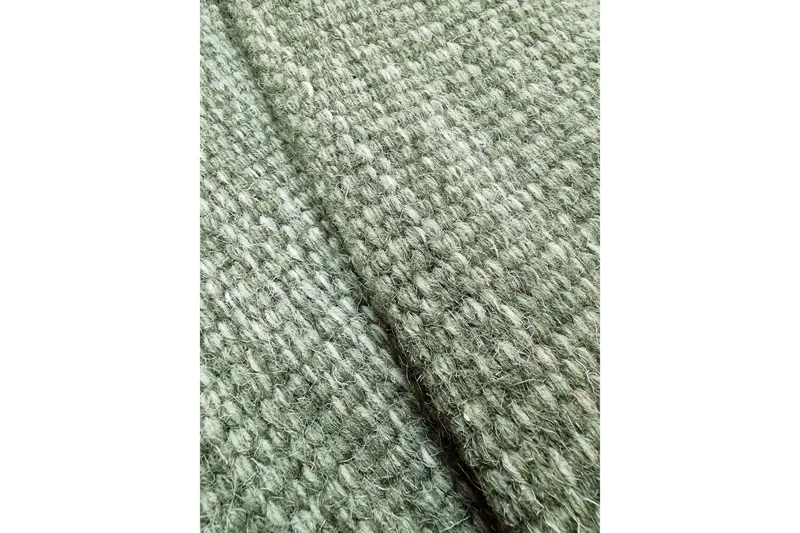 Birka Ullmatta Rund 300 cm - Grön - Textil & mattor - Mattor - Modern matta - Ullmatta