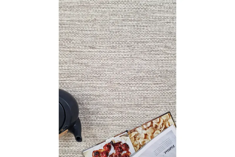 Birka Ullmatta Rund 300 cm - Linne - Textil & mattor - Mattor - Modern matta - Ullmatta