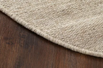 Birka Ullmatta Rund 300 cm - Linne - Textil & mattor - Mattor - Modern matta - Ullmatta