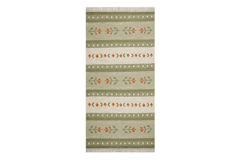 Fagersta Ullmatta 140x200 cm - Grön - Textil & mattor - Mattor - Modern matta - Ullmatta