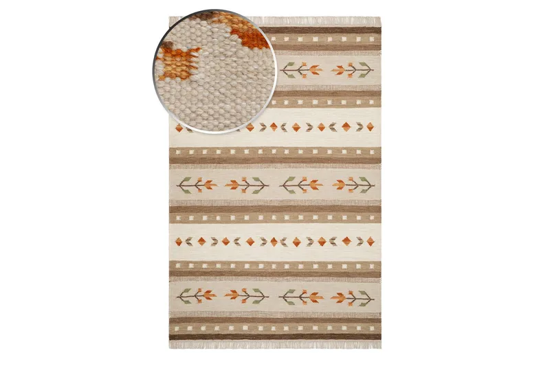 Fagersta Ullmatta 140x200 cm - Sand - Textil & mattor - Mattor - Modern matta - Ullmatta