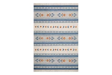Fagersta Ullmatta 160x230 cm - Blå - Textil & mattor - Mattor - Modern matta - Ullmatta