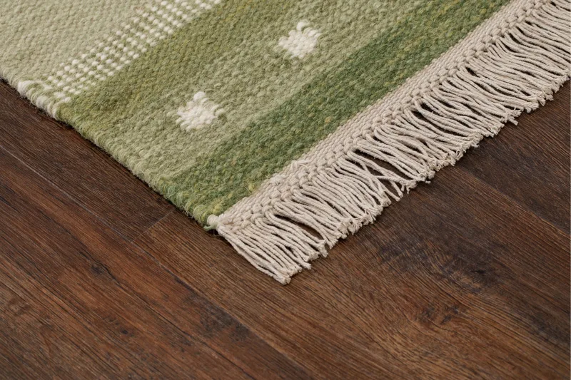 Fagersta Ullmatta 160x230 cm - Grön - Textil & mattor - Mattor - Modern matta - Ullmatta