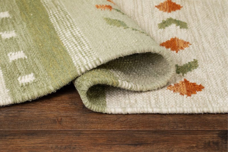 Fagersta Ullmatta 160x230 cm - Grön - Textil & mattor - Mattor - Modern matta - Ullmatta