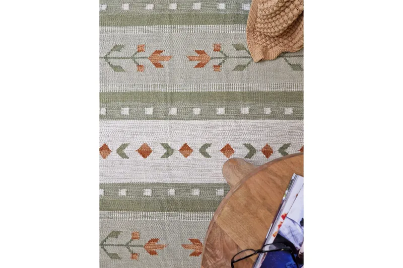 Fagersta Ullmatta 240x340 cm - Grön - Textil & mattor - Mattor - Modern matta - Ullmatta