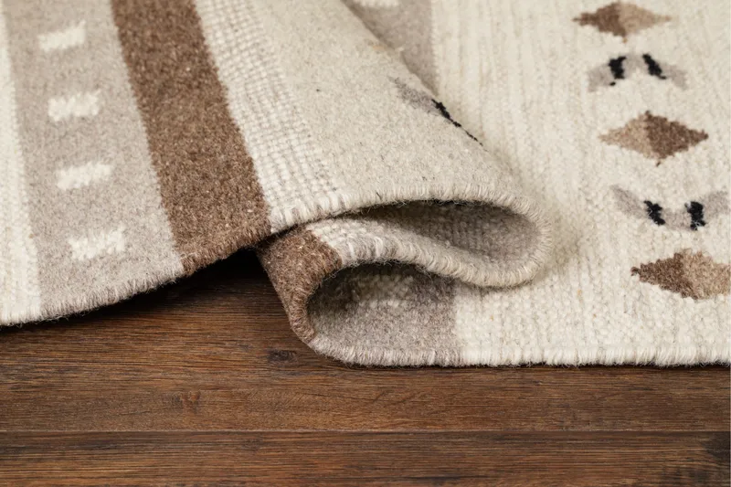 Fagersta Ullmatta 80x200 cm - Natur - Textil & mattor - Mattor - Modern matta - Ullmatta