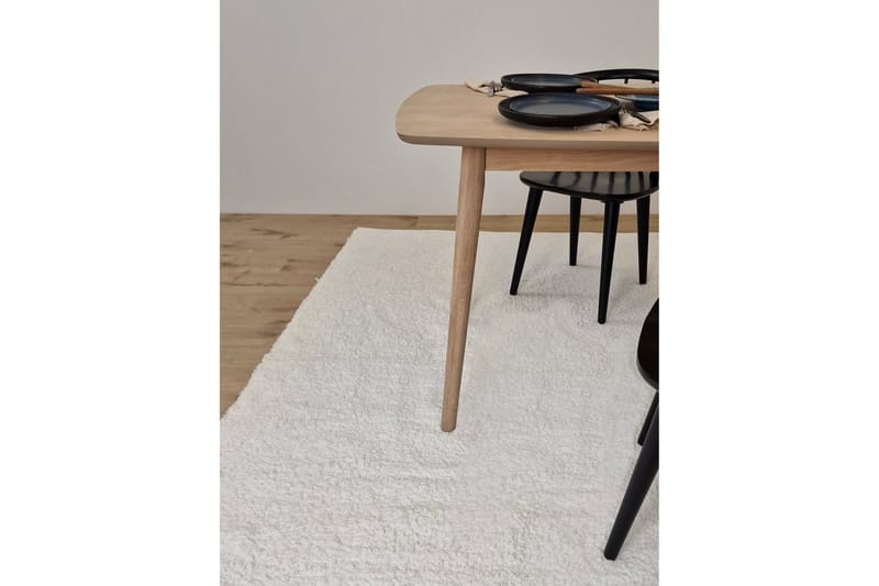 Falsterbo Bomullsmatta 160x230 cm - Vit - Textil & mattor - Mattor - Modern matta - Bomullsmatta