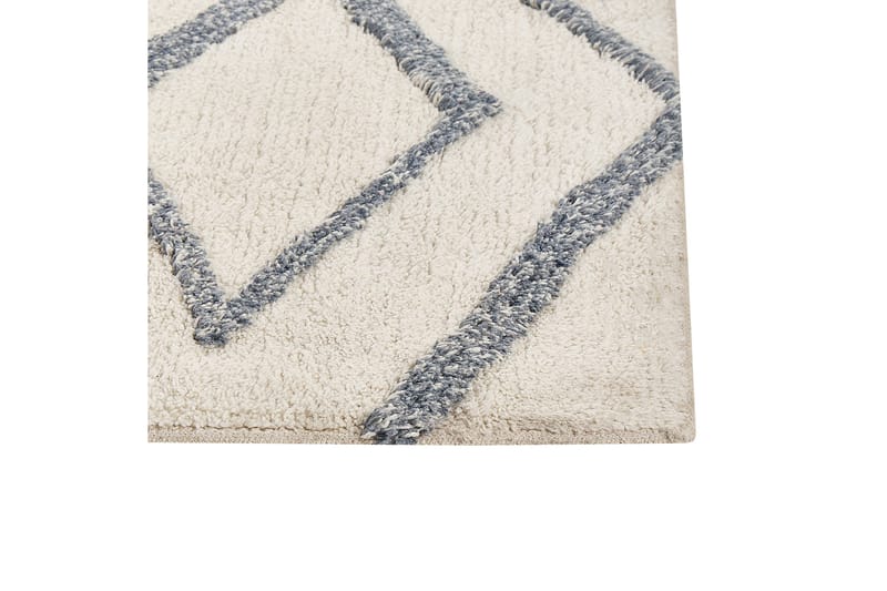 Menderes Ryamatta 160x230 cm - Beige - Textil & mattor - Mattor - Modern matta - Bomullsmatta