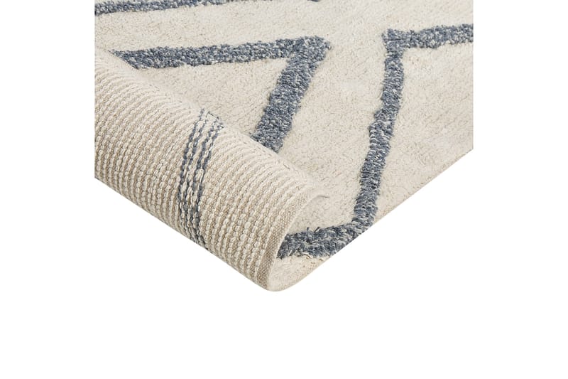 Menderes Ryamatta 160x230 cm - Beige - Textil & mattor - Mattor - Modern matta - Bomullsmatta