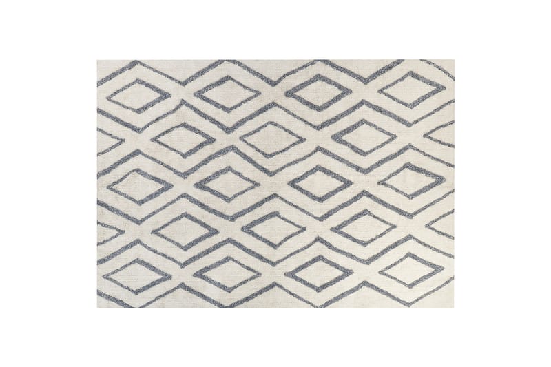 Menderes Ryamatta 160x230 cm - Beige - Textil & mattor - Mattor - Modern matta - Ryamatta & luggmatta