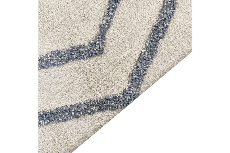 Menderes Ryamatta 160x230 cm - Beige - Textil & mattor - Mattor - Modern matta - Ryamatta & luggmatta