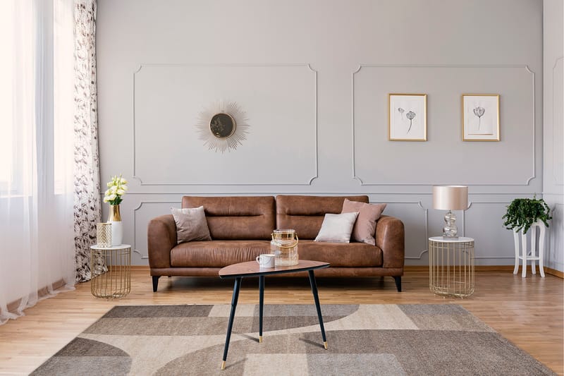 Kingston Friezematta 140x200 cm - Natur - Textil & mattor - Mattor - Modern matta - Friezematta