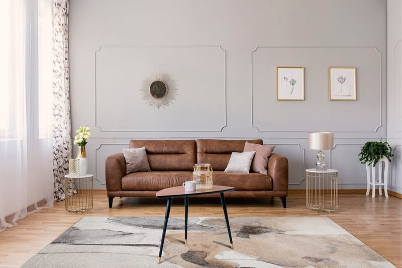 Kingston Friezematta 140x200 cm - Natur - Textil & mattor - Mattor - Modern matta - Friezematta