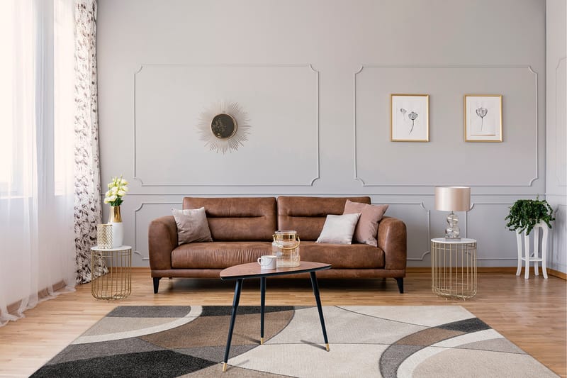 Kingston Friezematta 160x230 cm - Natur - Textil & mattor - Mattor - Modern matta - Friezematta