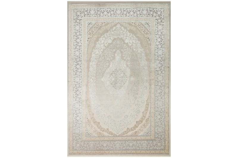 Mhl Gångmatta 100x300 cm Rektangulär - Creme/Grå - Textil & mattor - Mattor - Modern matta - Gångmattor