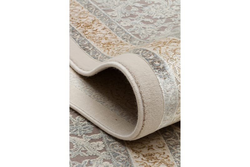 Mhl Gångmatta 100x300 cm Rektangulär - Creme/Grå - Textil & mattor - Mattor - Modern matta - Gångmattor