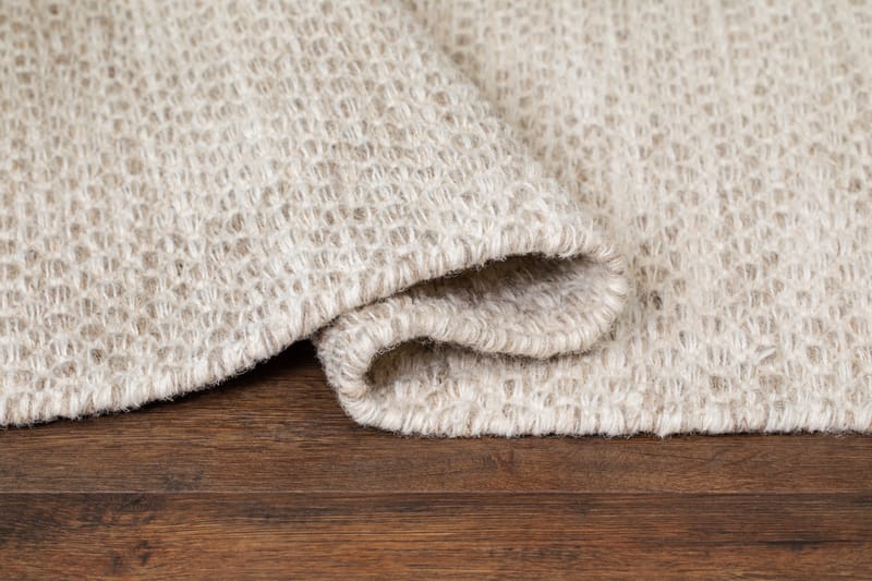 Varberg Bomullsmatta 300x400 cm Rektangulär - Creme - Textil & mattor - Mattor - Modern matta - Bomullsmatta