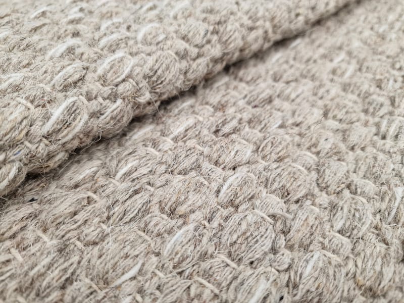Varberg Bomullsmatta 300x400 cm Rektangulär - Linne - Textil & mattor - Mattor - Modern matta - Bomullsmatta