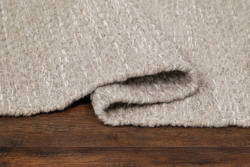 Varberg Bomullsmatta 300x400 cm Rektangulär - Linne - Textil & mattor - Mattor - Modern matta - Bomullsmatta