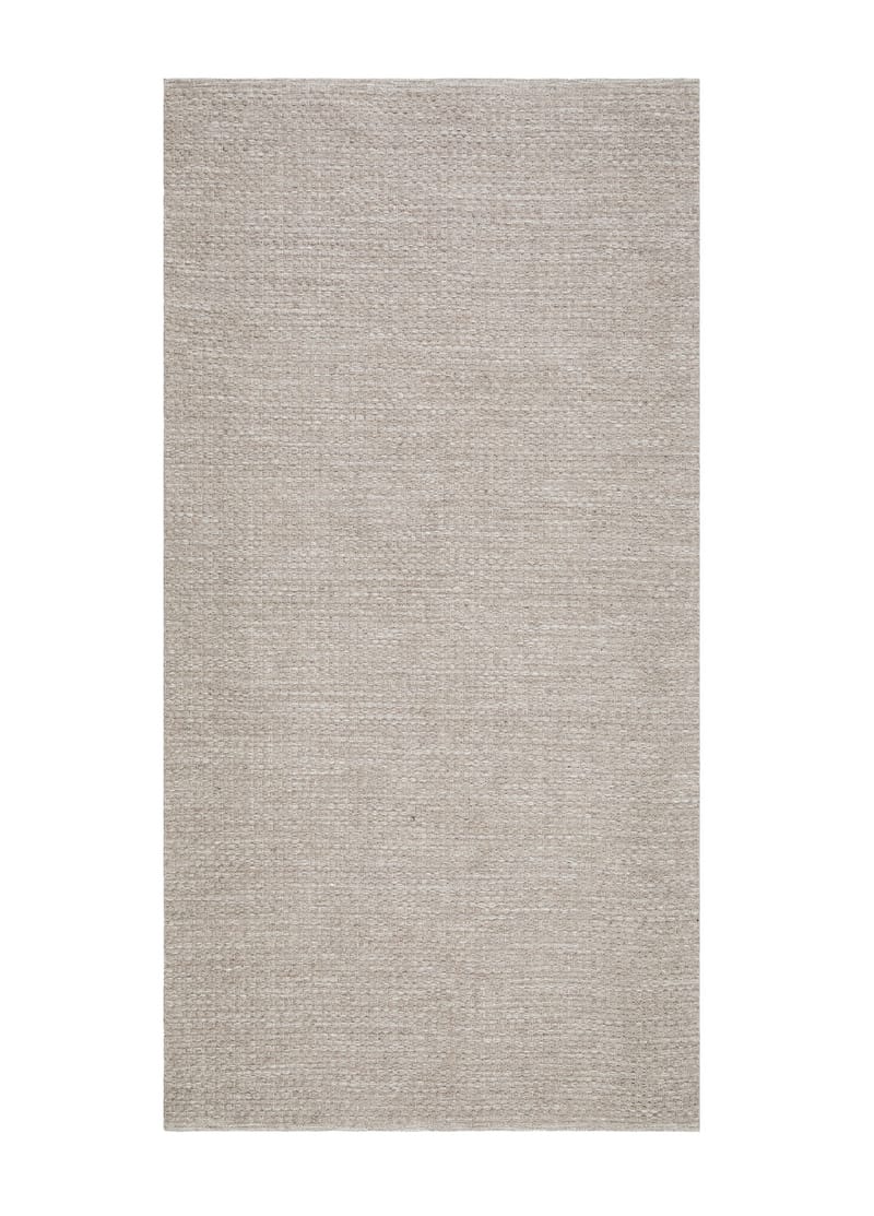Varberg Bomullsmatta 75x150 cm Rektangulär - Linne - Textil & mattor - Mattor - Modern matta - Bomullsmatta
