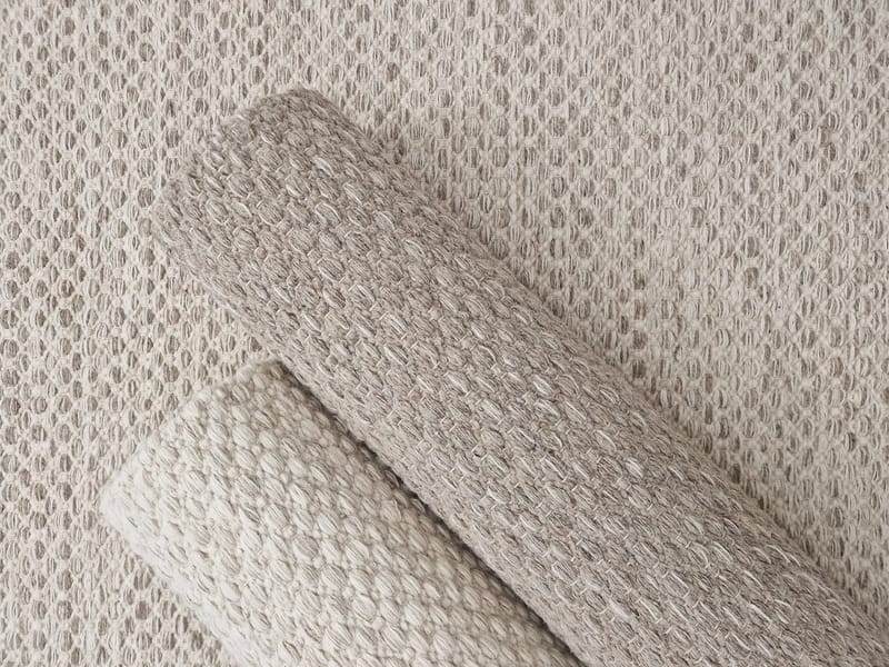 Varberg Gångmatta 75x230 cm Rektangulär - Creme - Textil & mattor - Mattor - Modern matta - Bomullsmatta
